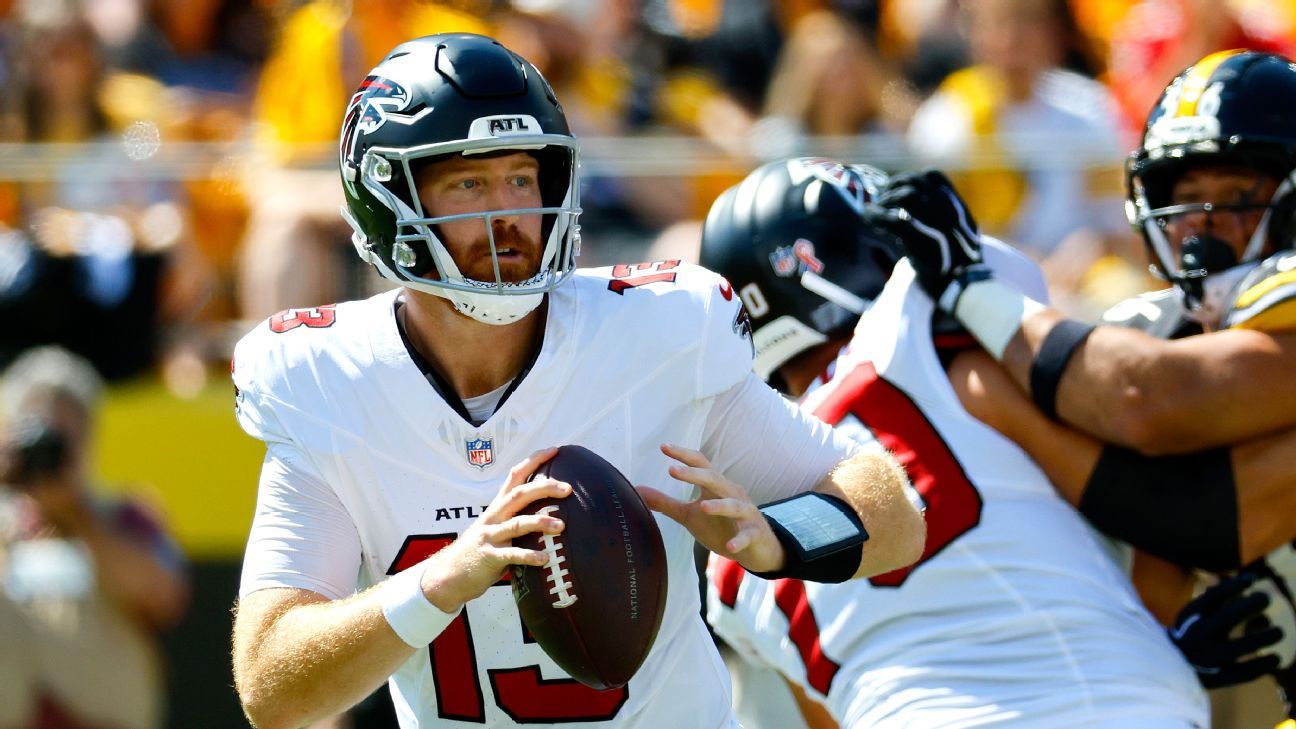 Cooper Rush, QB1 de Falcons en S2 vs CAR