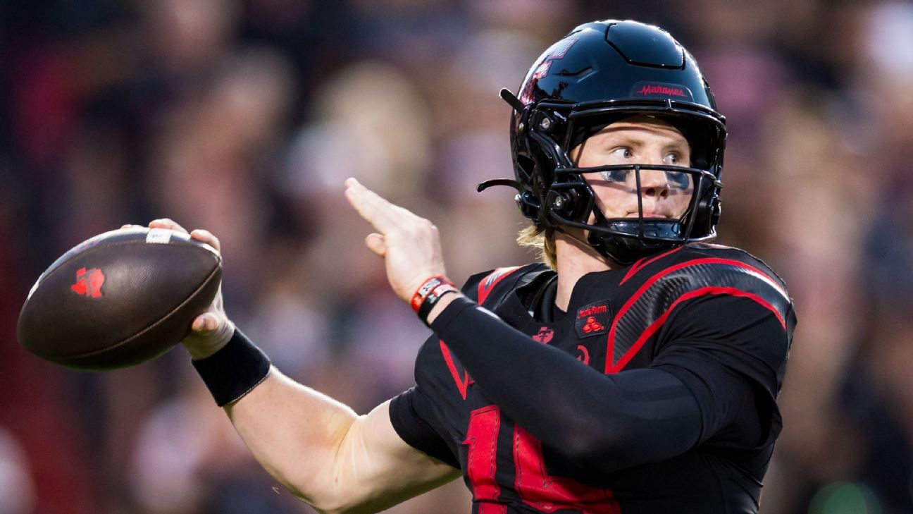 Texas Tech says Hammond to be QB1 following Castellanos start