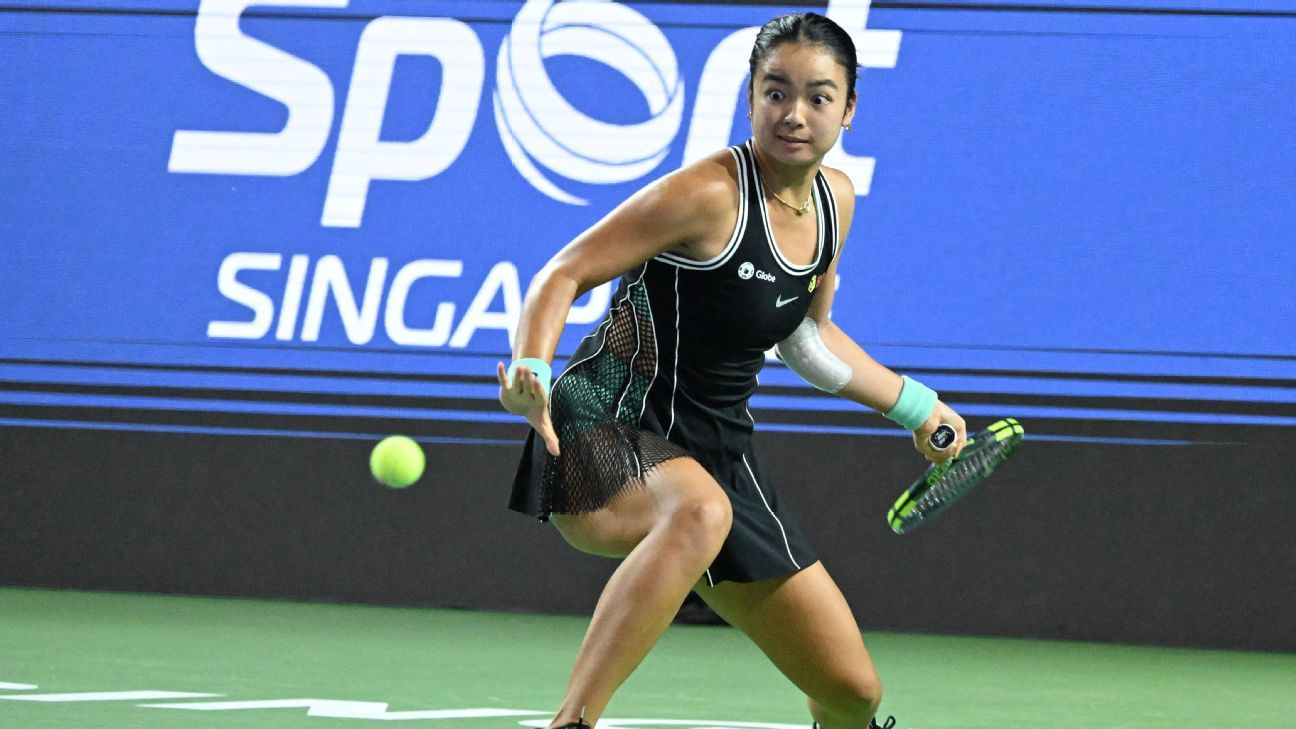 Tatiana Prozorova Overcomes Alex Eala in Three-Set Singapore Tennis Open Opener
