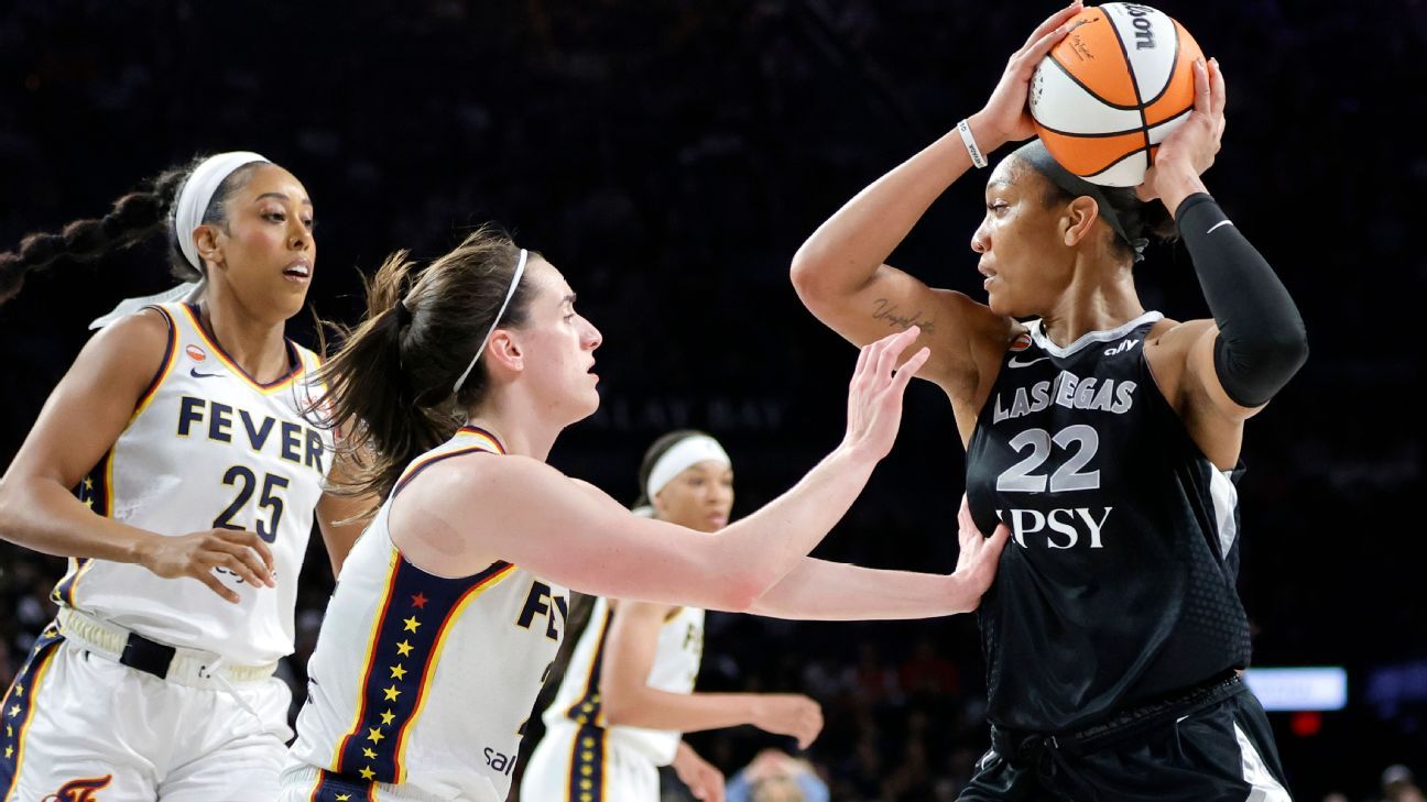 Follow live: Fever look to bounce back against Aces in Game 2