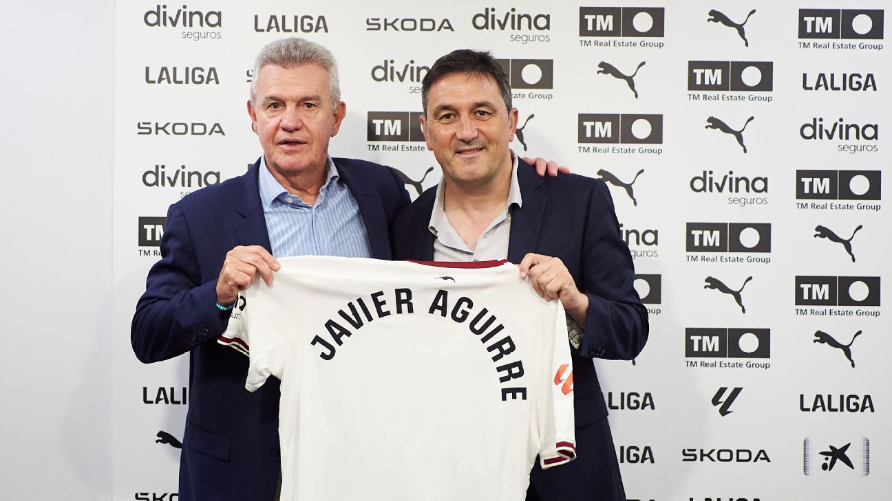 Aguirre takes over at Valencia after rejecting four offers