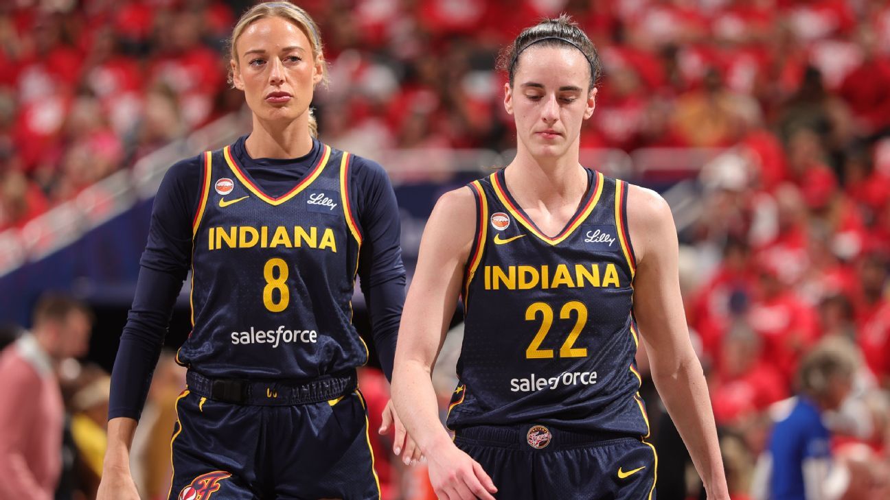 Foto: ESPN Las Indiana Fever caen ante las Las Vegas Aces y quedan fuera de los playoffs