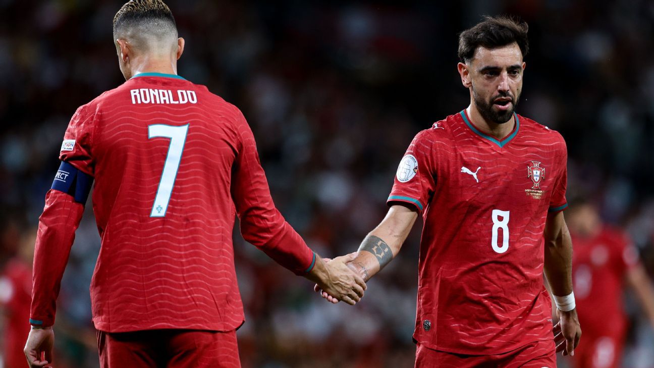 Bruno Fernandes revela que habló con Cristiano tras su salida