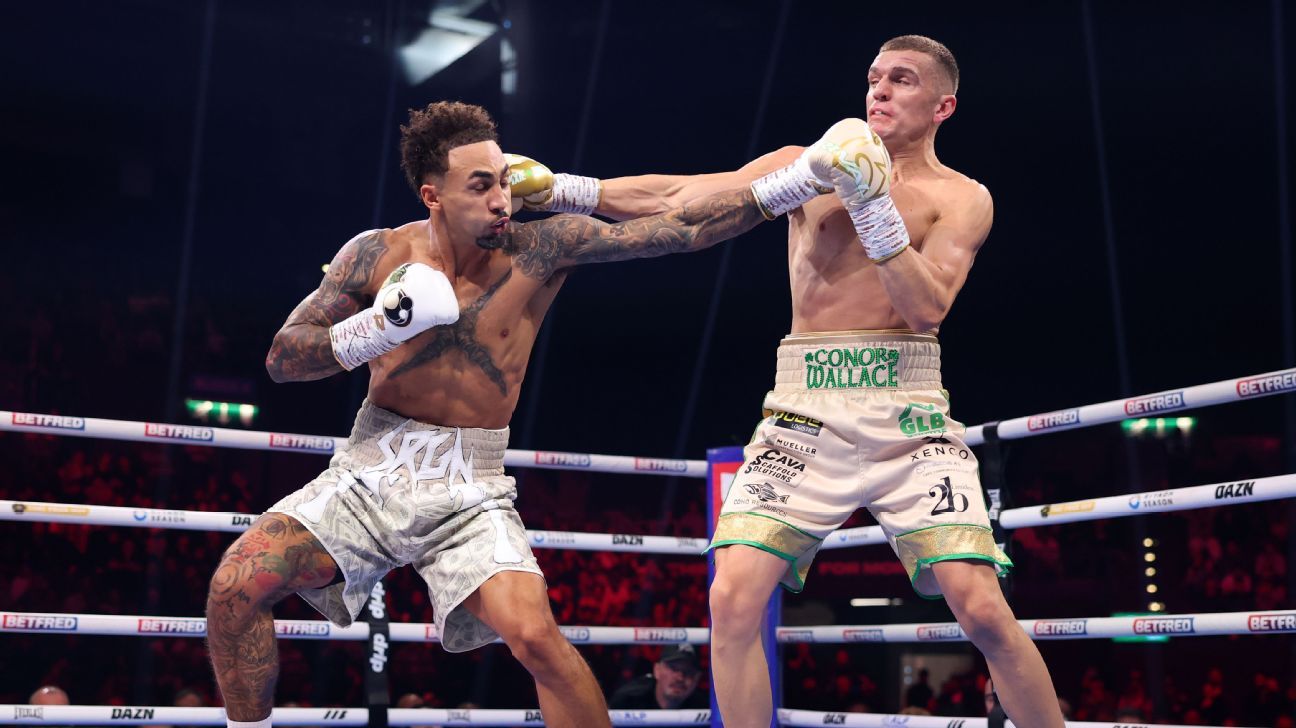 Fight results: Ben Whittaker outpoints Conor Wallace