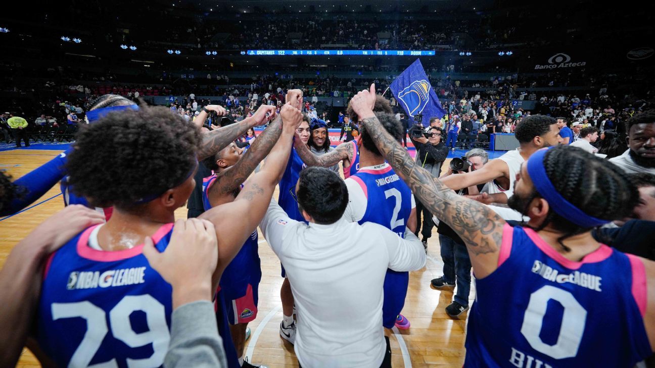 Capitanes quiere el título de la NBA G League