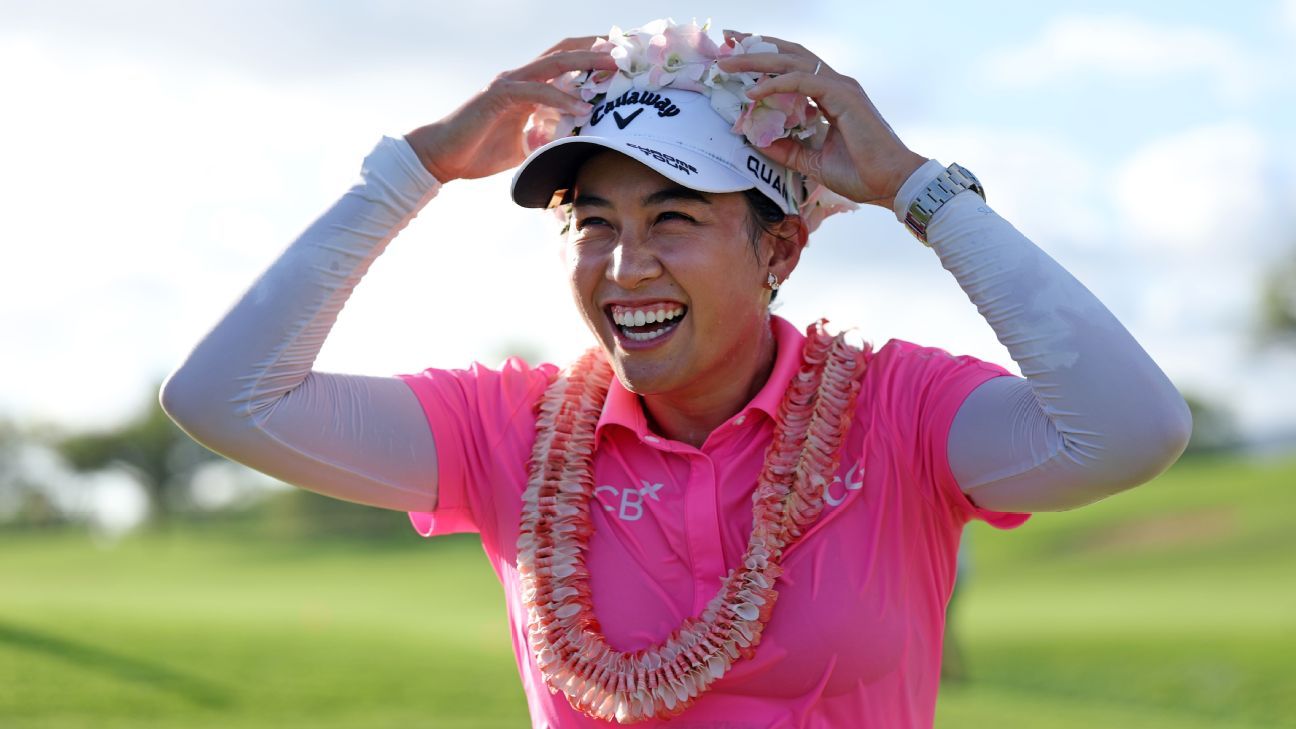Jeeno Thitikul wins in Hawaii for her 4th LPGA Tour victory of the season