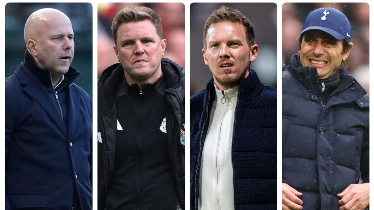 Which managers could fit Manchester United and Tottenham if needed this season?