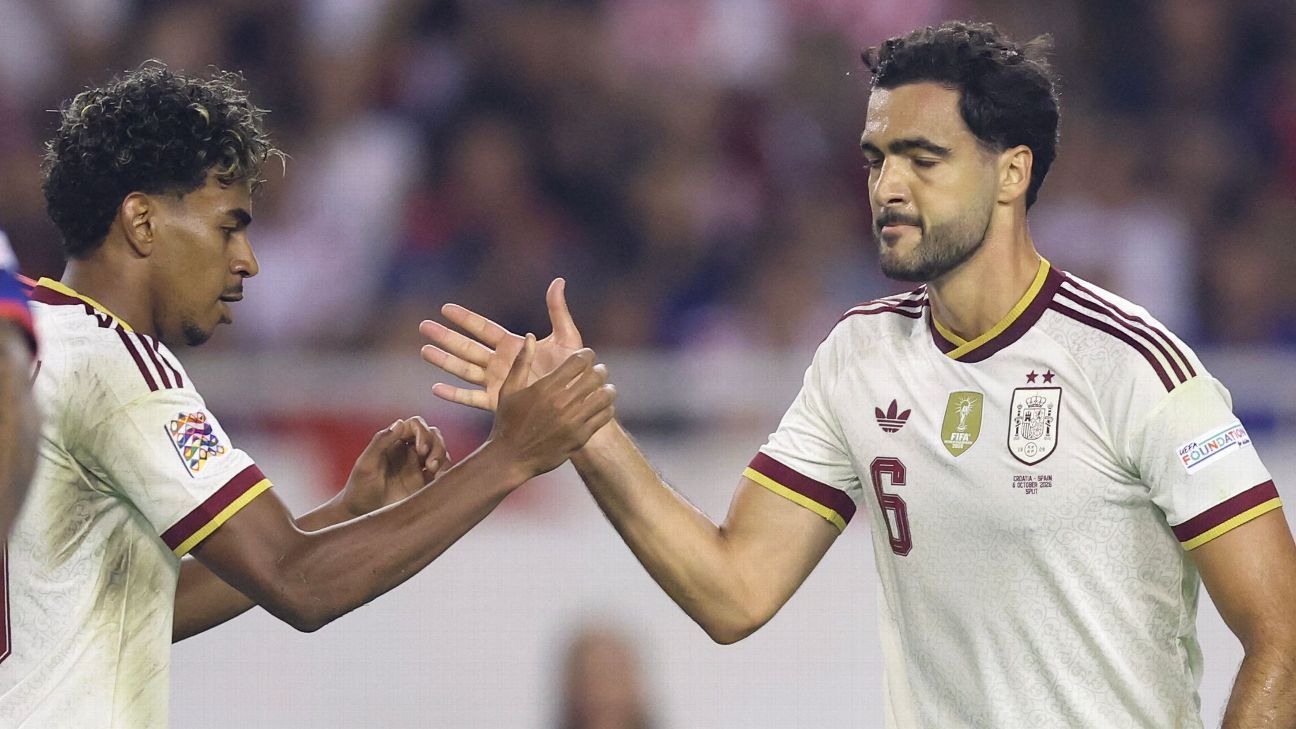'Instatiable' Spain win 4th of window, streak up to 43 games