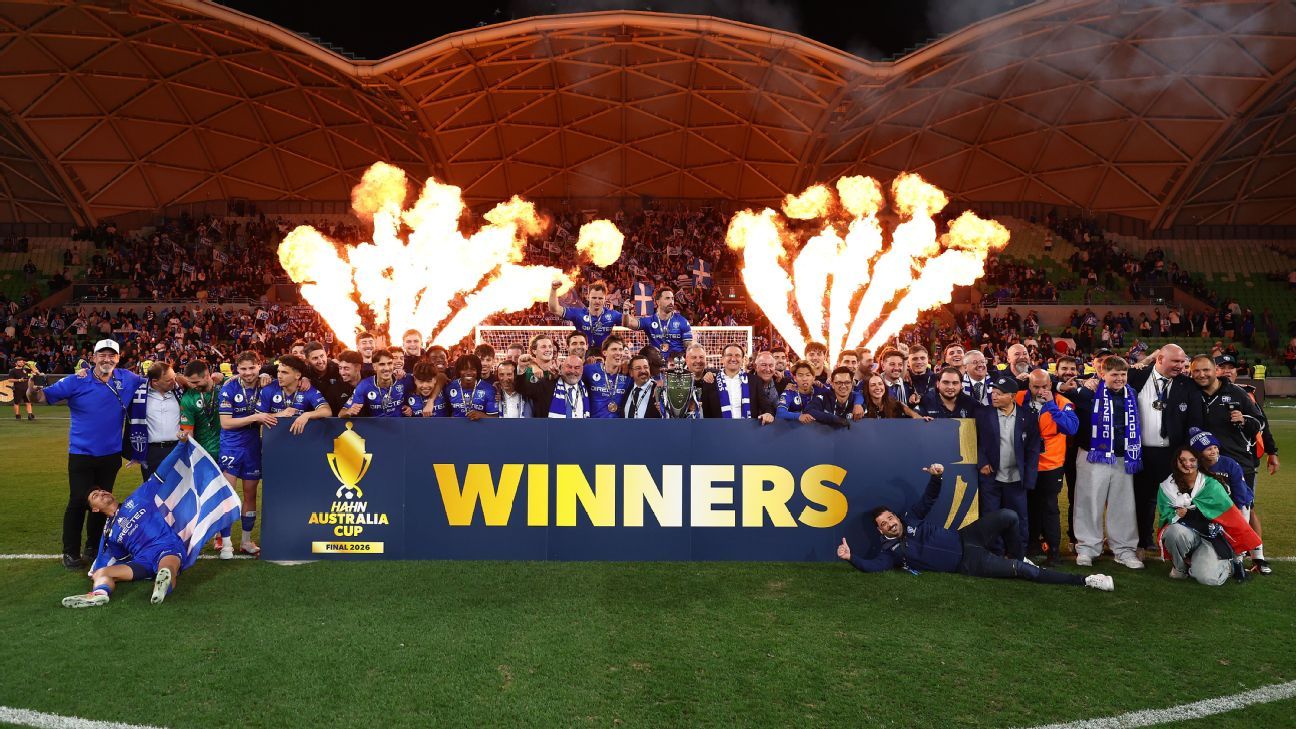 Photo: ESPN South Melbourne Makes History With Australia Cup Victory Over Melbourne Victory