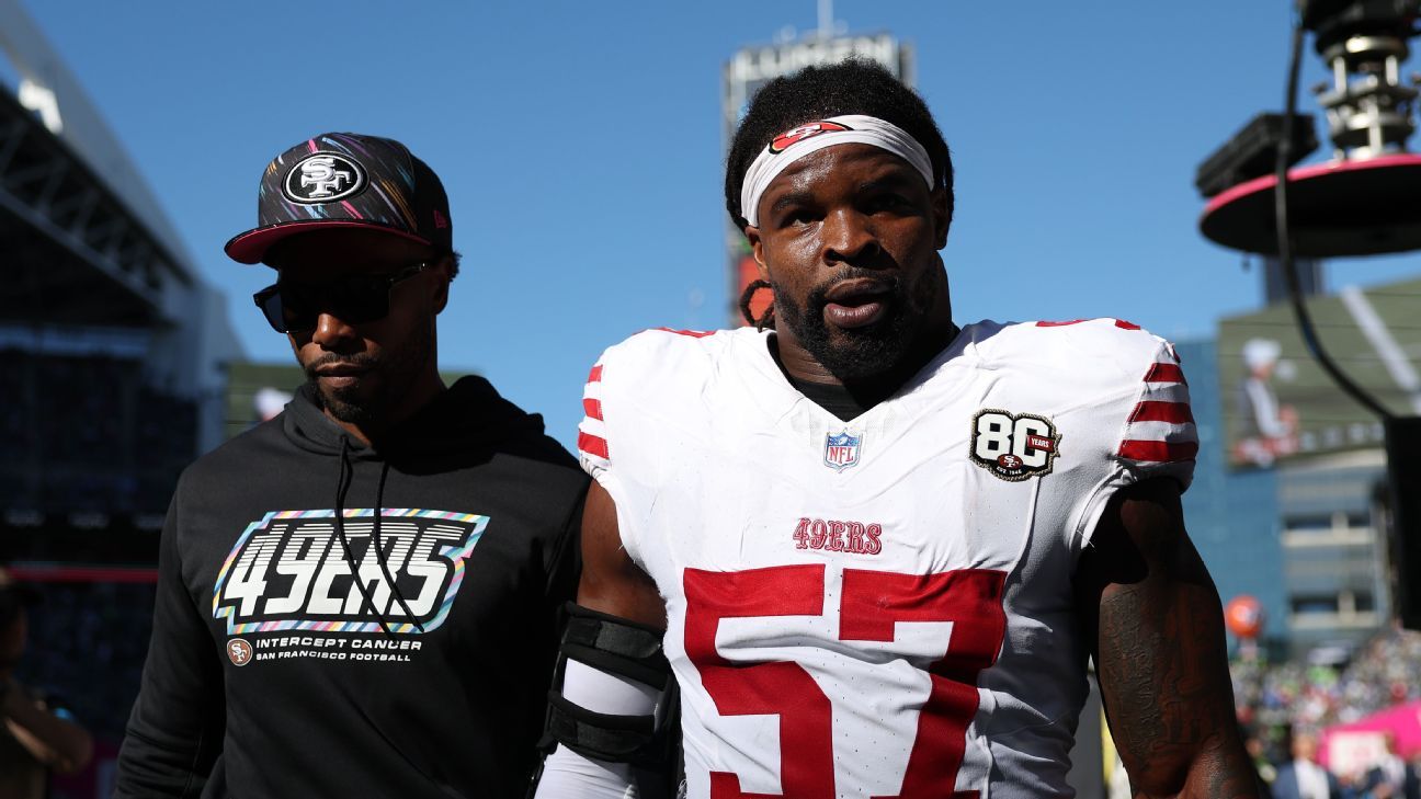 49ers' Dre Greenlaw ejected from game against Seahawks