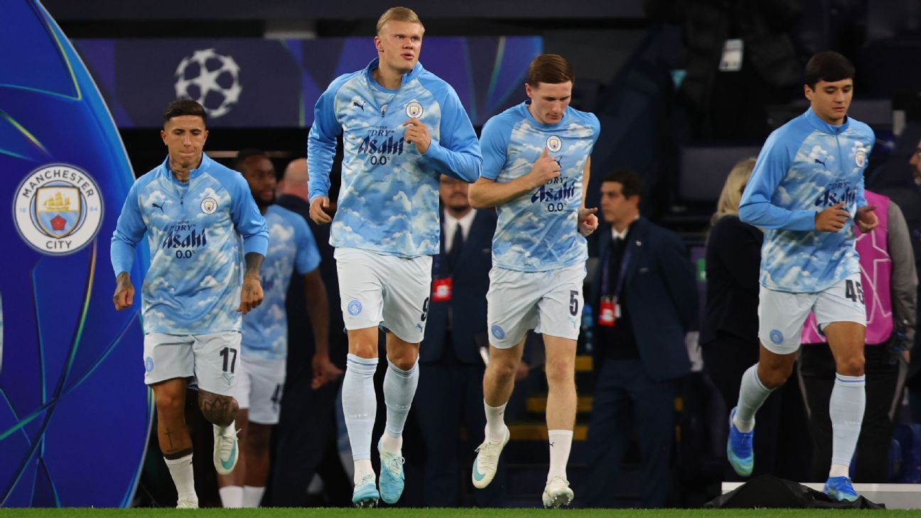 🔴 Live updates: Man City host holders PSG, Madrid visit Roma, Liverpool hit 6