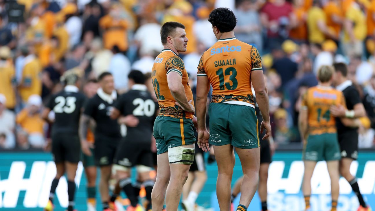 Same old Wallabies 'learnings' in how to blow a Bledisloe