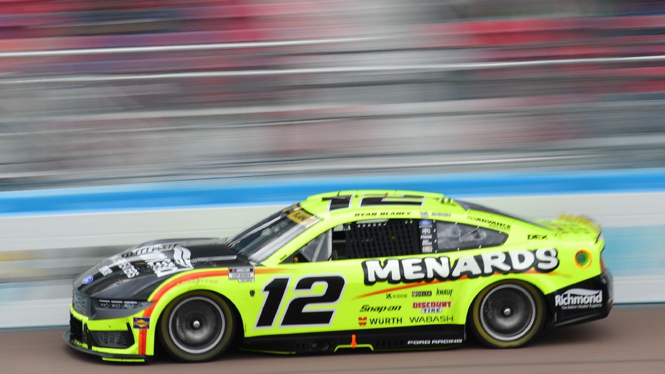 Blaney wins pole at Phoenix; NASCAR playoff leader Larson to start 22nd