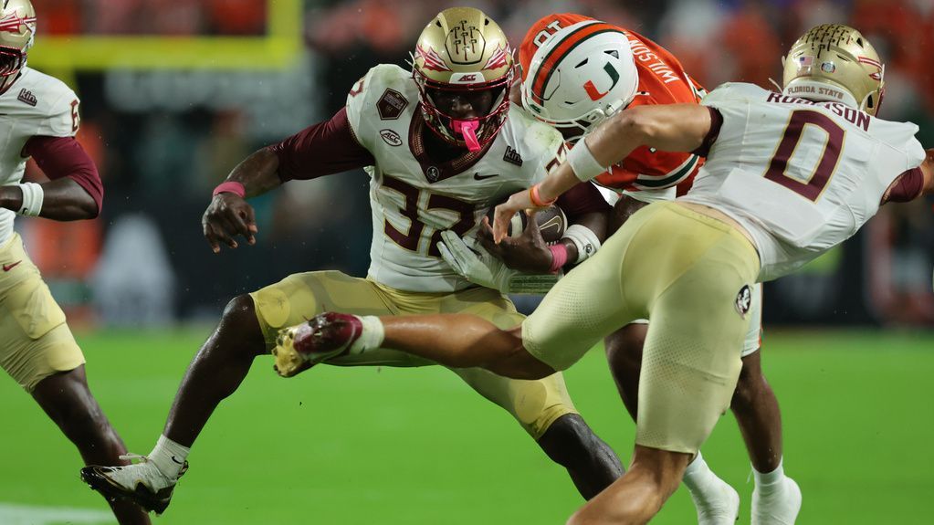 FSU top RB Kromah carted off vs. Miami with ankle injury