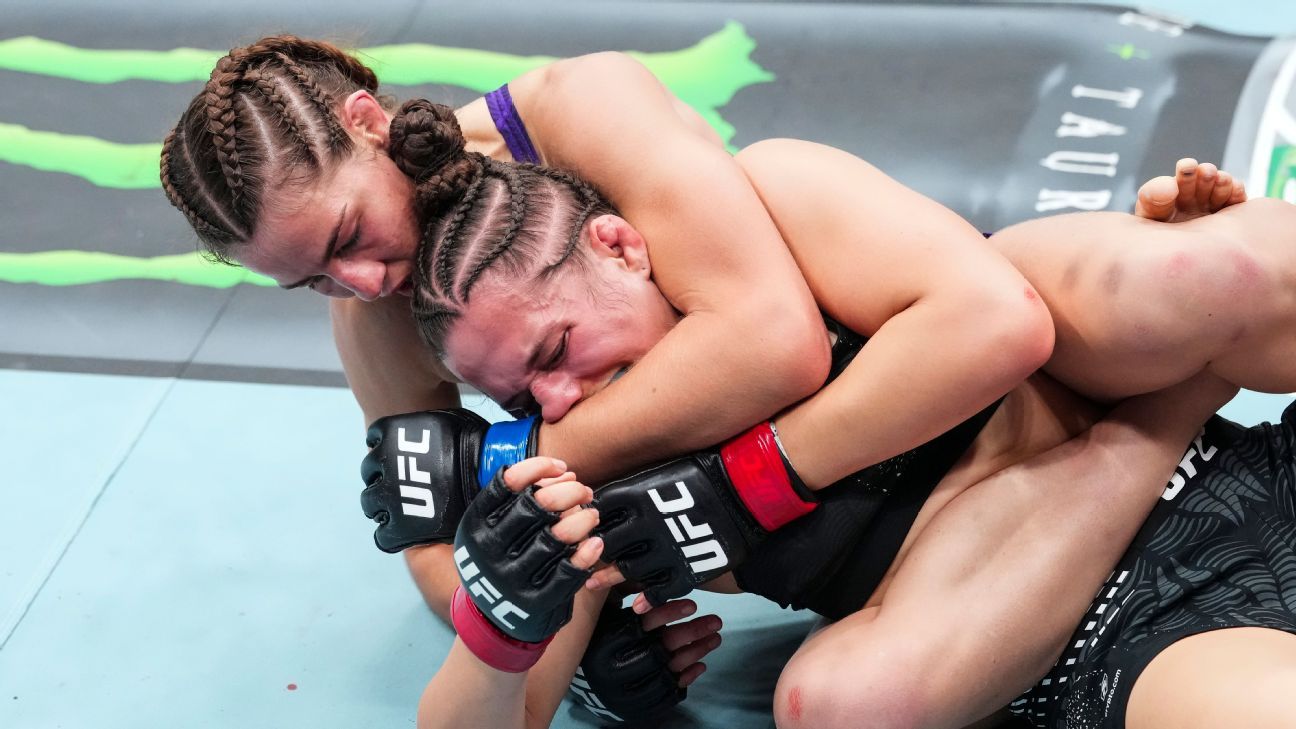 Jasmine Jasudavicius Outgrapples Erin Blanchfield; Mike Malott Scores Second-Round KO