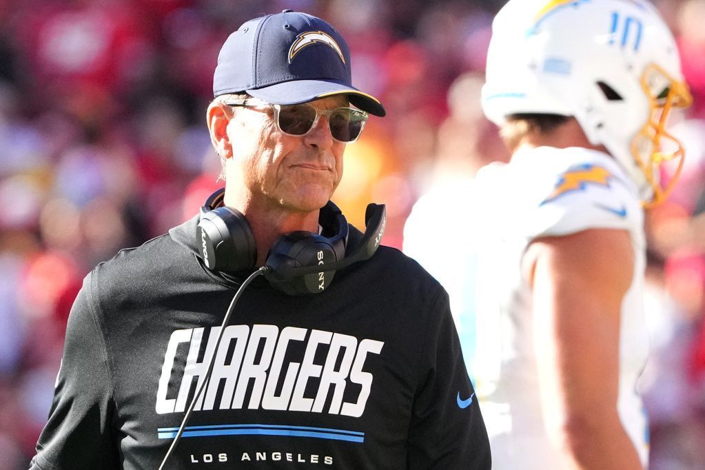 Harbaugh mum on McDaniel, says Chargers need 'to address everything'
