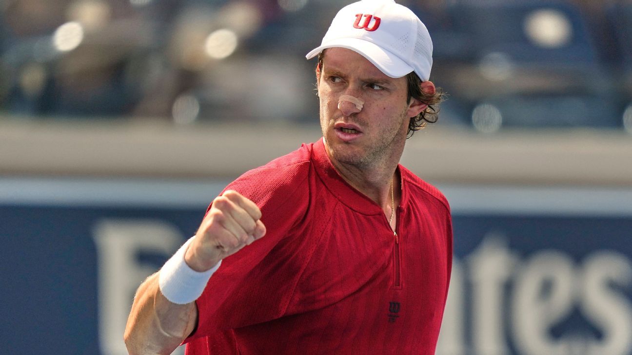 Foto: ESPN Chile Nicolás Jarry cayó ante Matheus Pucinelli en el Challenger de Cali