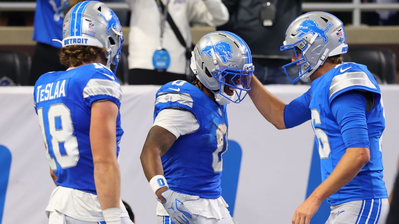 Knockout league pickups: Trio of Lions among best pickups for Week 7