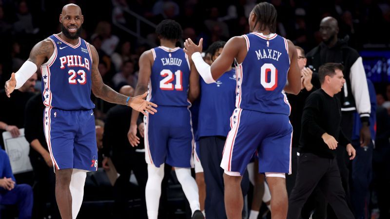 LeBron tiene su estreno local en Filadelfia: Qué debes saber de Cavs vs. 76ers