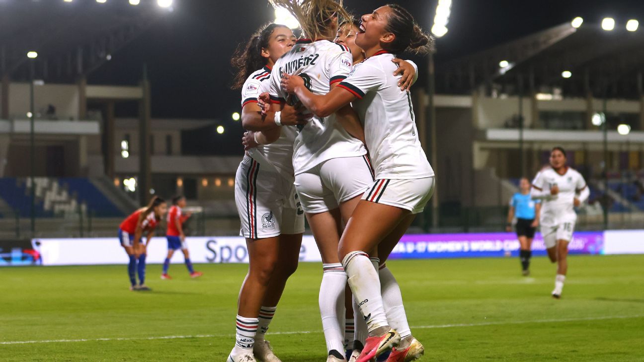 México Femenil Sub 17 vence a Chile y se acerca a 8vos del Mundial