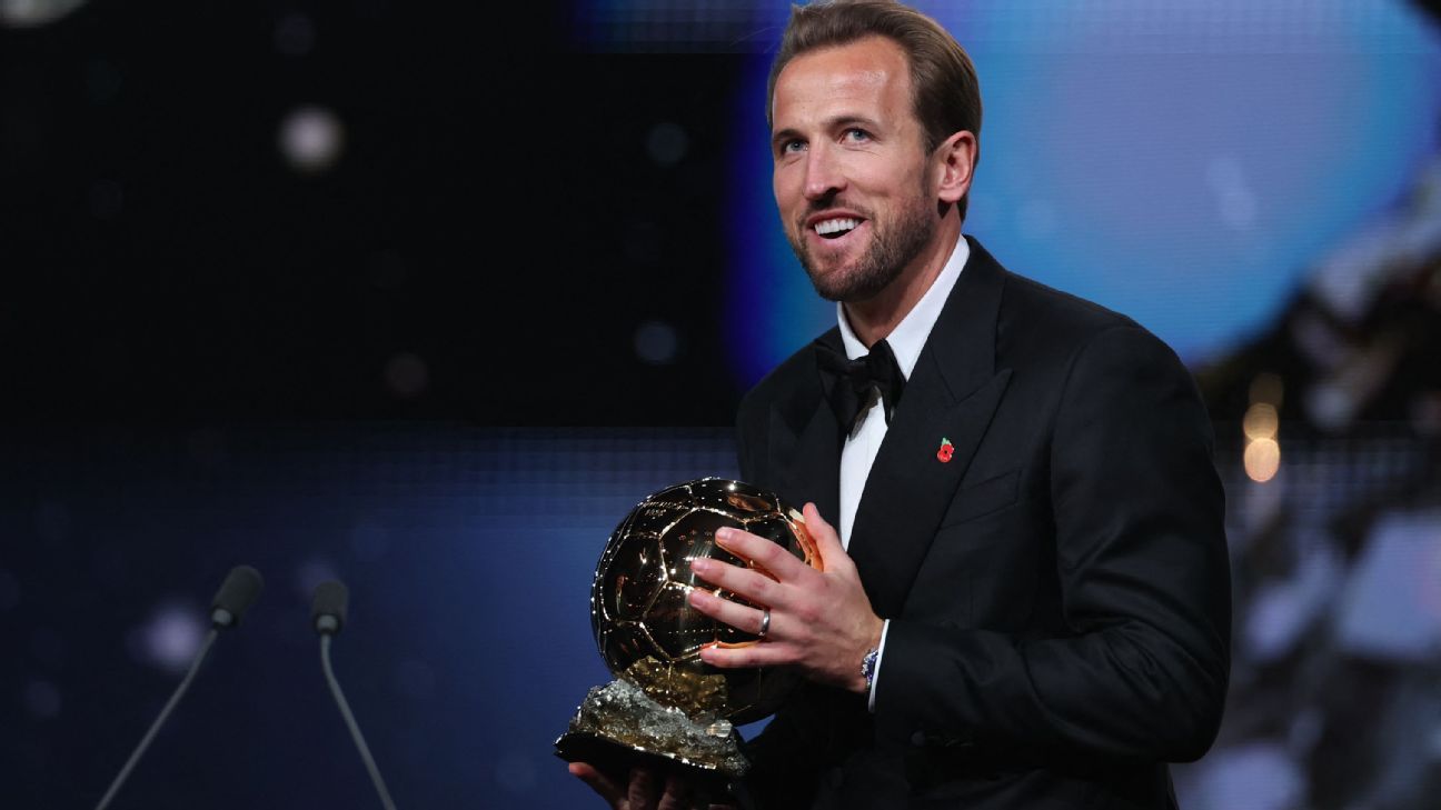 LIVE 2026 Ballon d'Or updates: Kane, Putellas take top awards