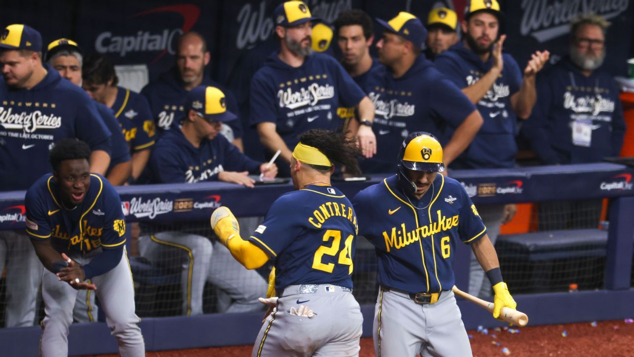 Brewers capture first World Series title in franchise history