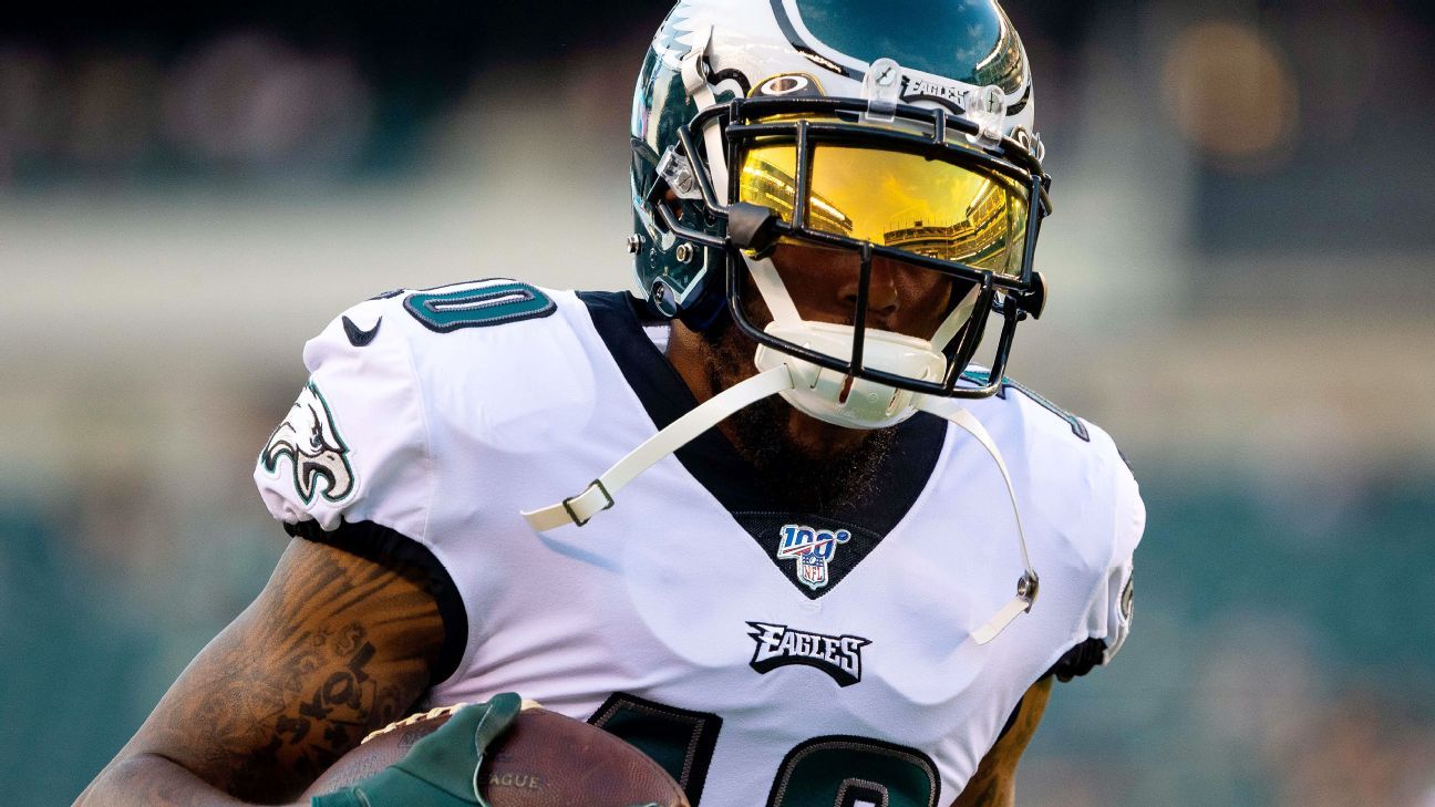 DeSean Jackson signals he was released by the Philadelphia Eagles