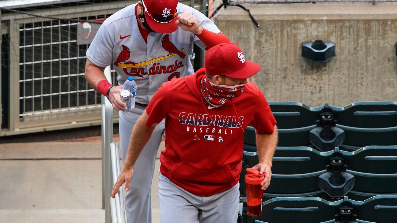 The Cardinals had been in an all-out panic as of 9:30 a.m. Saturday, when they came under fire from the media for testing positive for coronavirus. The day before that game, the team was in a panic because they were about to play Cincinnati. A medical staff member at the hospital told the media that she would be tested and that she would be allowed to play. The team was told that she would be given two days to recover from the virus.