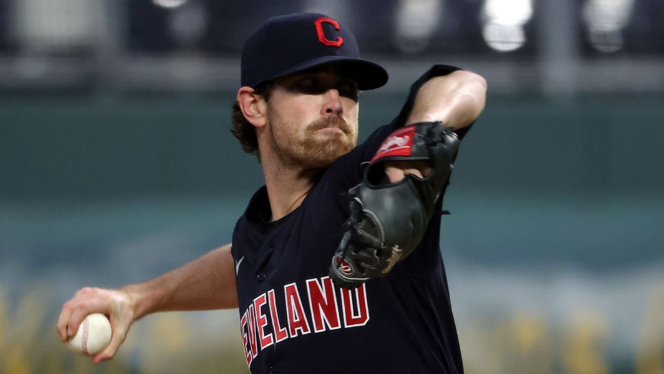 Cleveland Indians ace Shane Bieber slowed by COVID-19, who was not yet in camp
