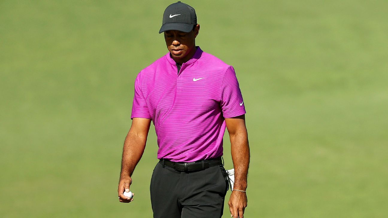 Tiger Woods fades with third round 72, skipping the Masters debate