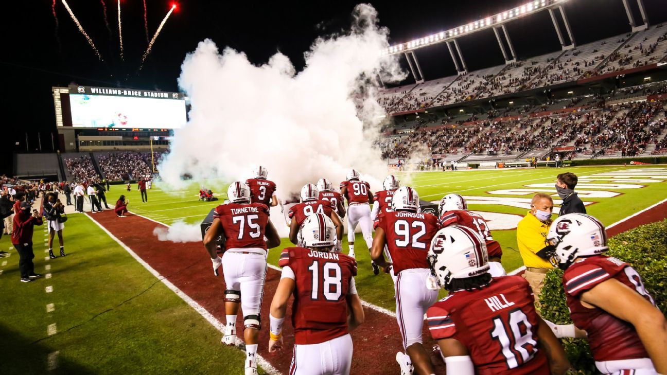 South Carolina gamecocks out of the Gasparilla Bowl due to problems with COVID-19