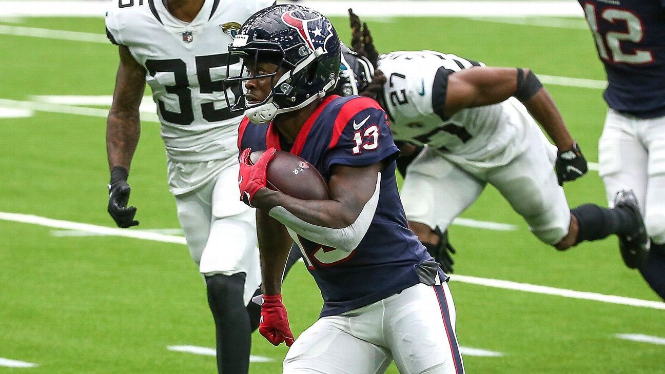 Houston Texans’ Brandin Cooks restructures deal to ease team wage ceiling, source says