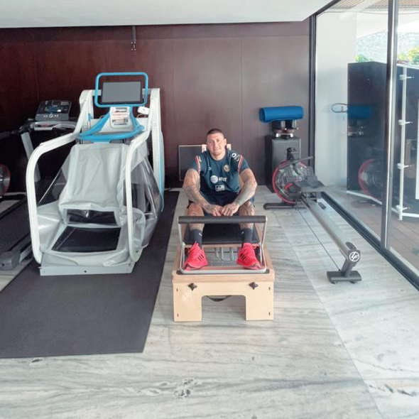 Nicolás Castillo wants to recover 12 kilos during his rehabilitation with America