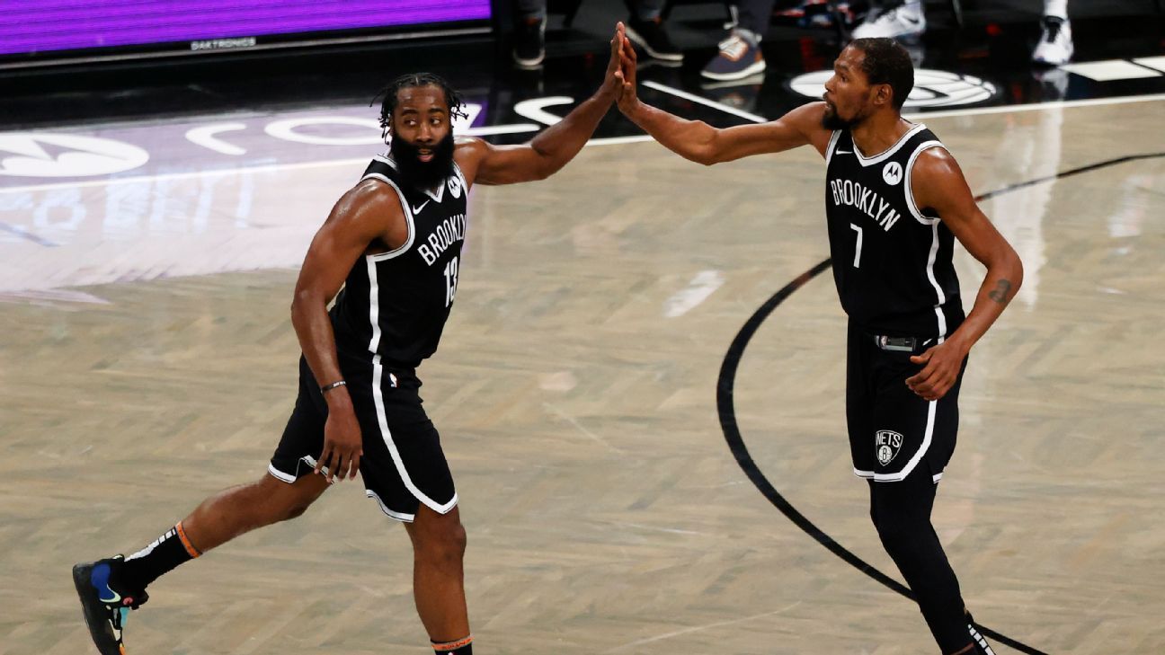 Brooklyn Nets star James Harden calls adulthood the reason he, Kevin Durant, historically started