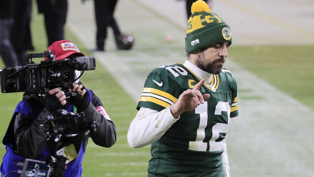 Aaron Rodgers uncertain about future with Green Bay Packers