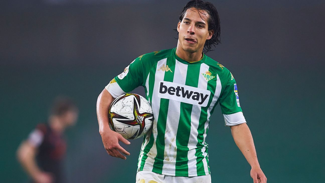 The COVID-19 could affect Diego Lainez’s title at a Betis with a lot of competence