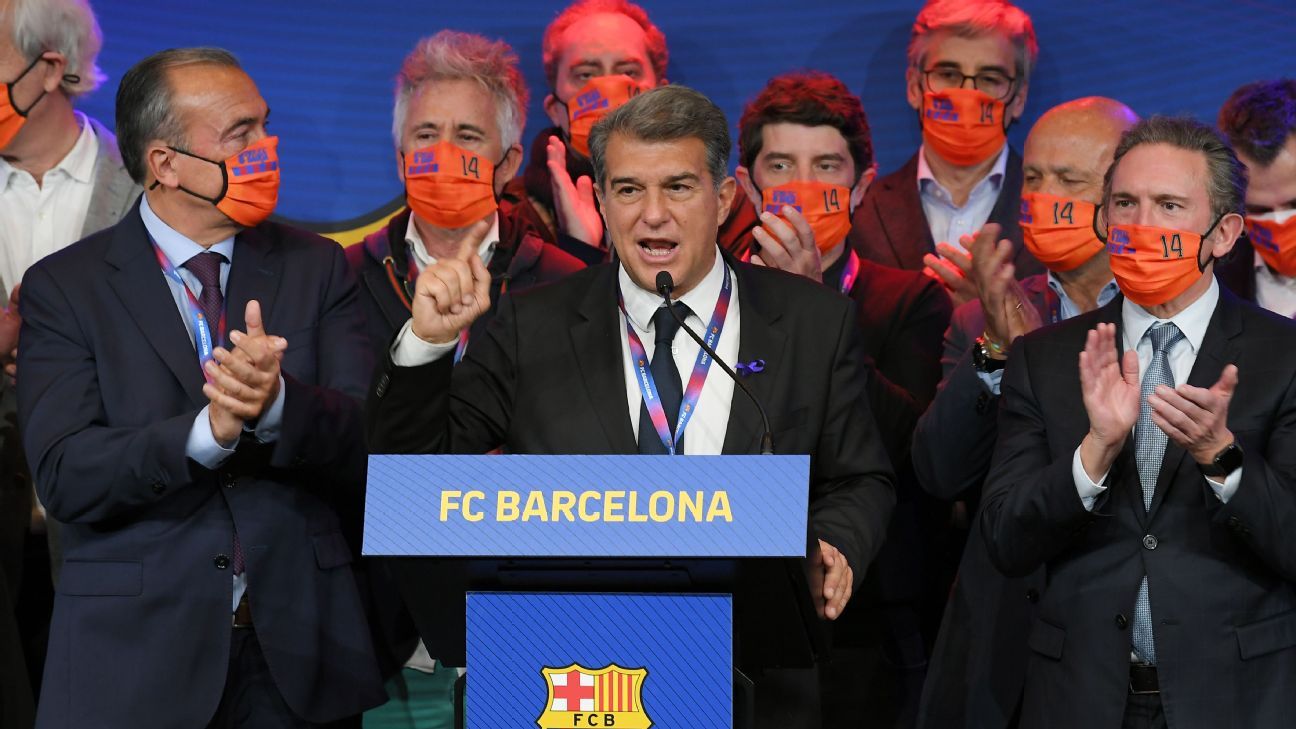 Joan Laporta will return to command Barcelona after winning the presidential election