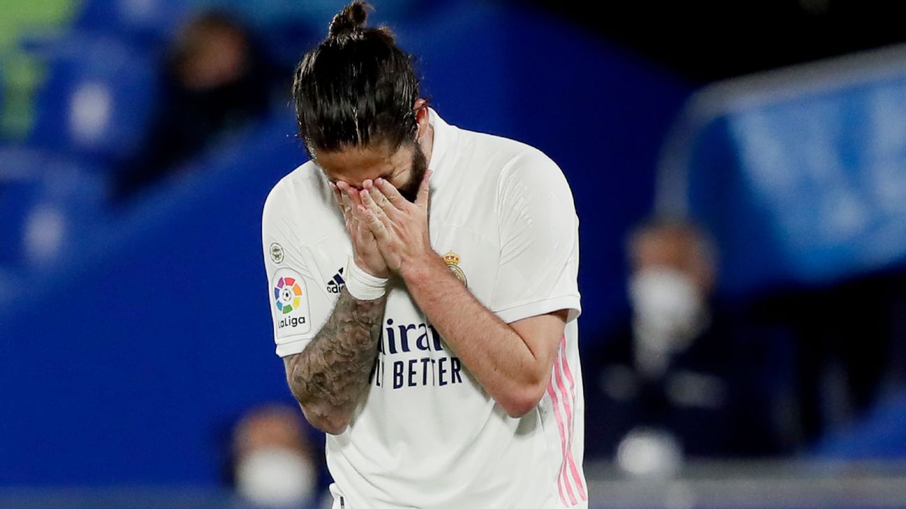 Real Madrid-resbala inesperadamente and Athletes respira
