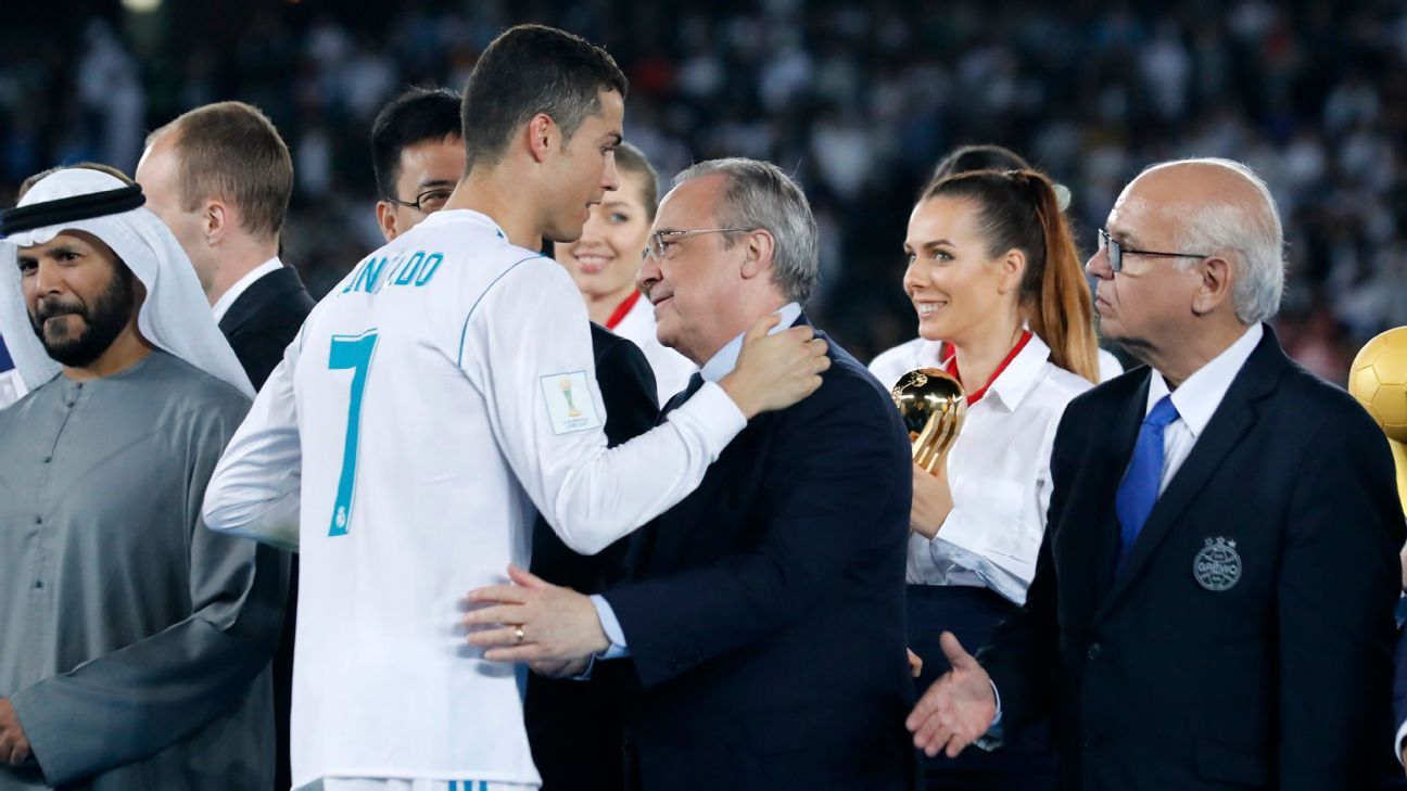 Florentino Pérez assures that Cristiano Ronaldo will not return to Real Madrid