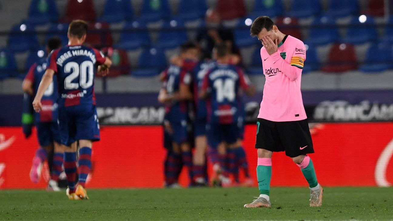 Lift versus.  Barcelona – Match Report – May 11, 2021