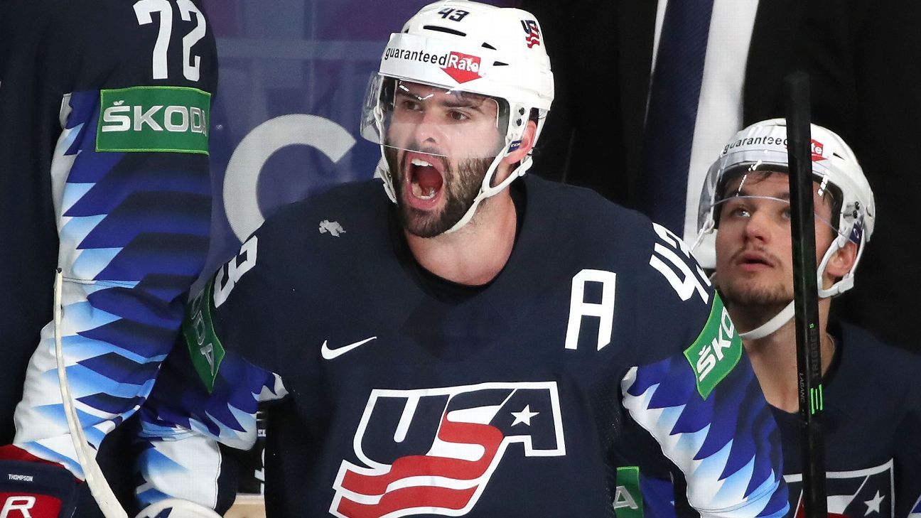 USA sa do semifinále svetového hokeja kvalifikovali porazením Slovenska.  Nemci ohromujú Švajčiarov
