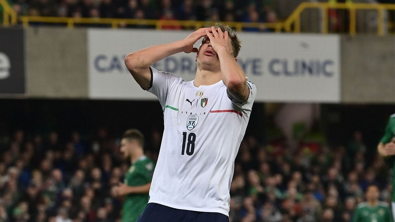 Irlandia Utara vs. Italia – Laporan Pertandingan Sepak Bola – 15 November 2021
