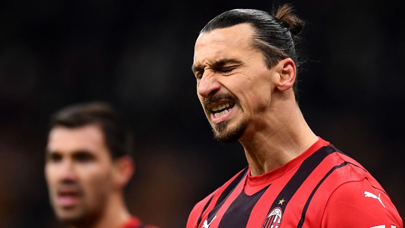 L’AC Milan confirme que Zlatan Ibrahimovic risque huit mois d’absence après une opération au genou