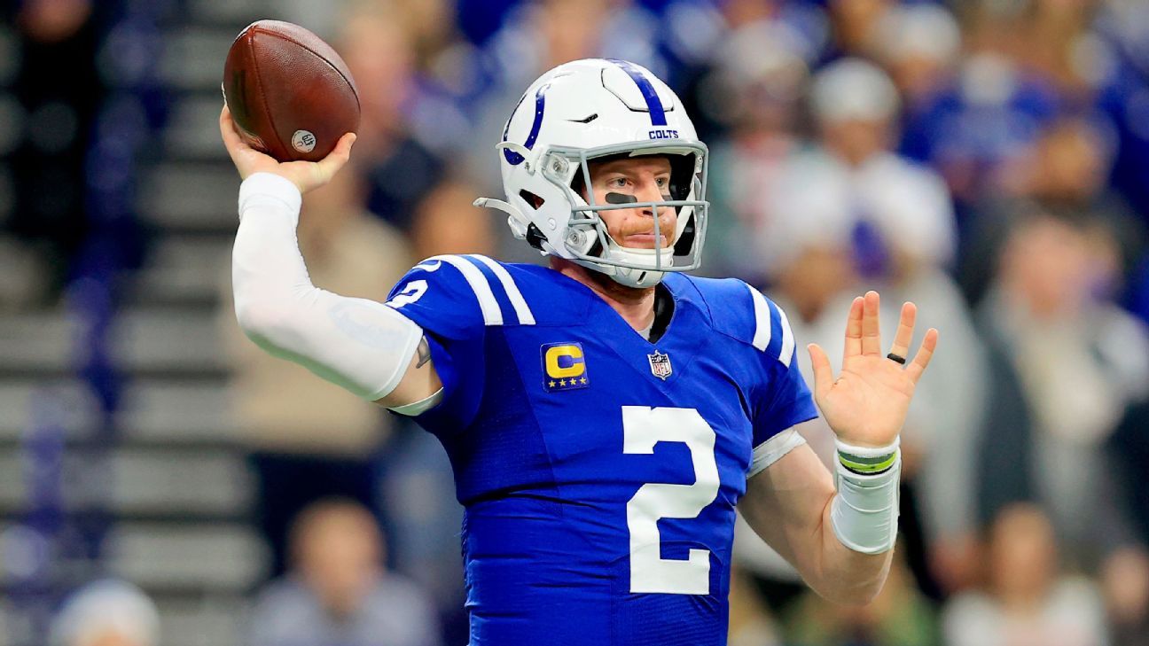 Colts activate QB Wentz from COVID-19 list