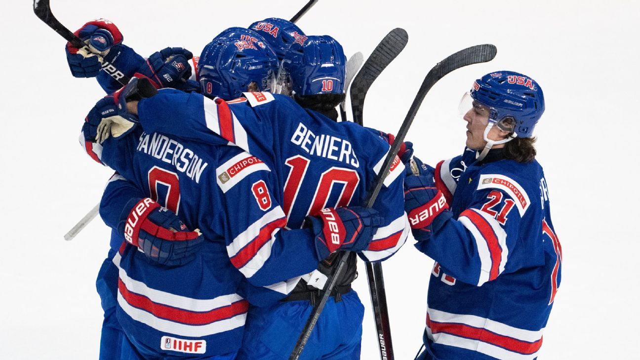 Photo of Spojené štáty americké zastavili Slovensku štart na majstrovstvách sveta juniorov v hokeji