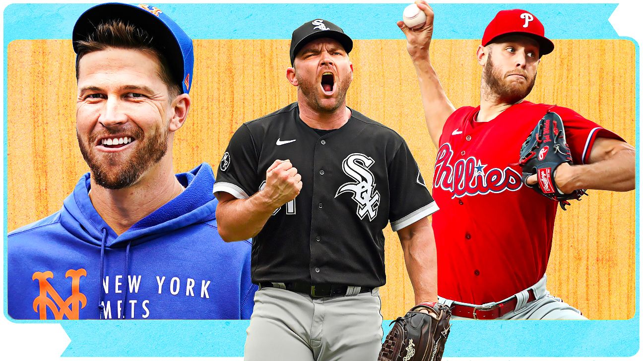 <div>Baseball's best arms: Ranking MLB's top 10 starters and relievers for 2022</div>