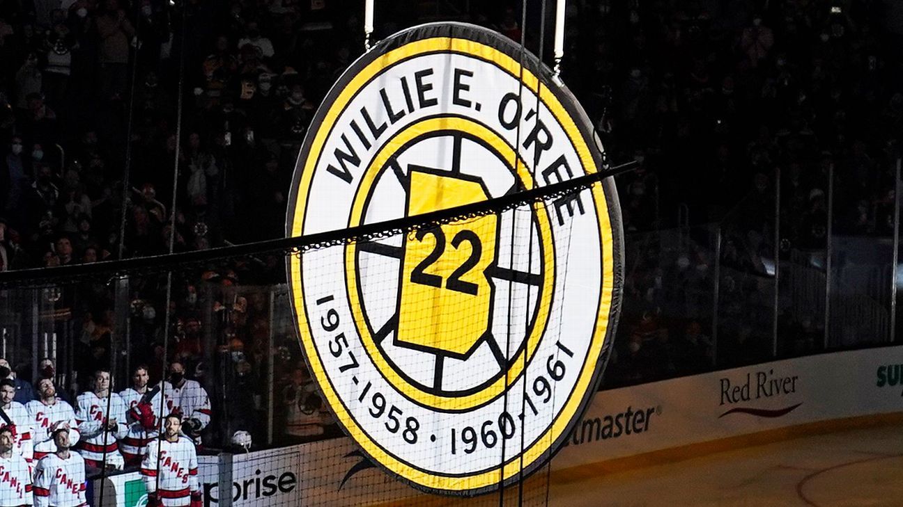 <div>O'Ree 'overwhelmed' as Bruins retire his jersey</div>