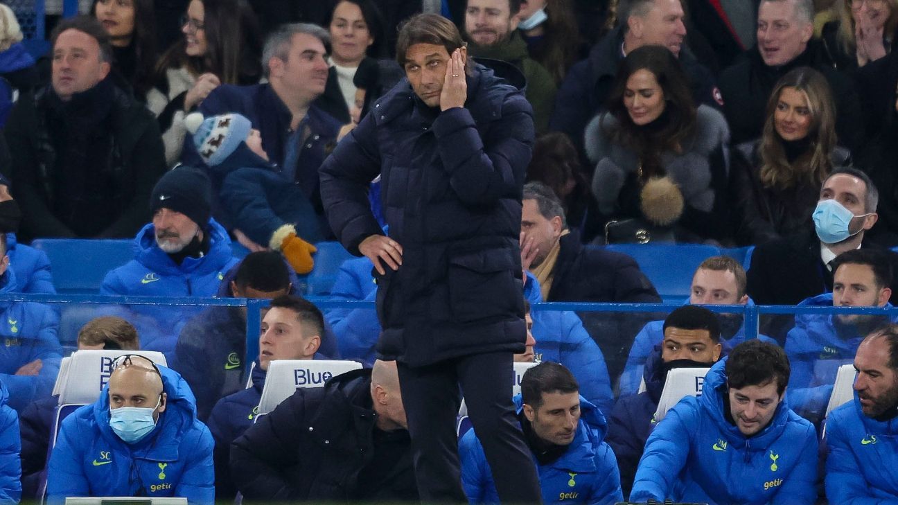 Kekalahan terbaru Tottenham vs. Chelsea menunjukkan betapa banyak bantuan yang dibutuhkan Conte untuk memperbaiki keadaan