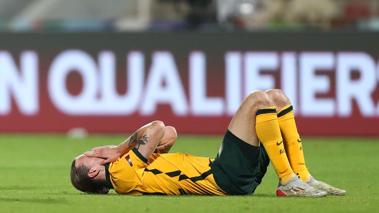 Jalan Australia di Piala Dunia sekarang berbatu setelah hasil imbang yang mengecewakan di Oman