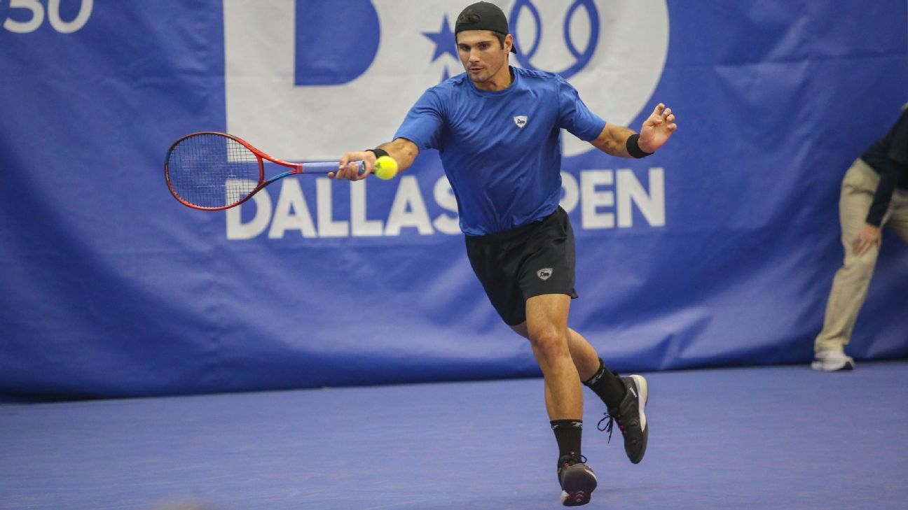 Marcos Giron upsets top seed and practice partner Taylor Fritz to reach Dallas Open semifinals